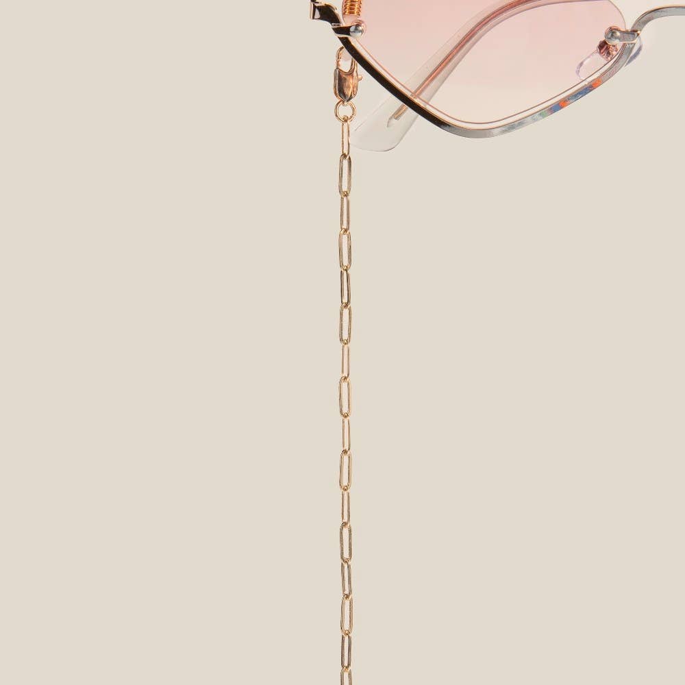 Rectangle Charm Chain