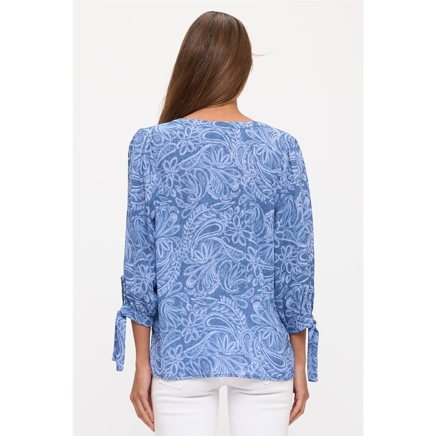 Tie Sleeve Pullover Top