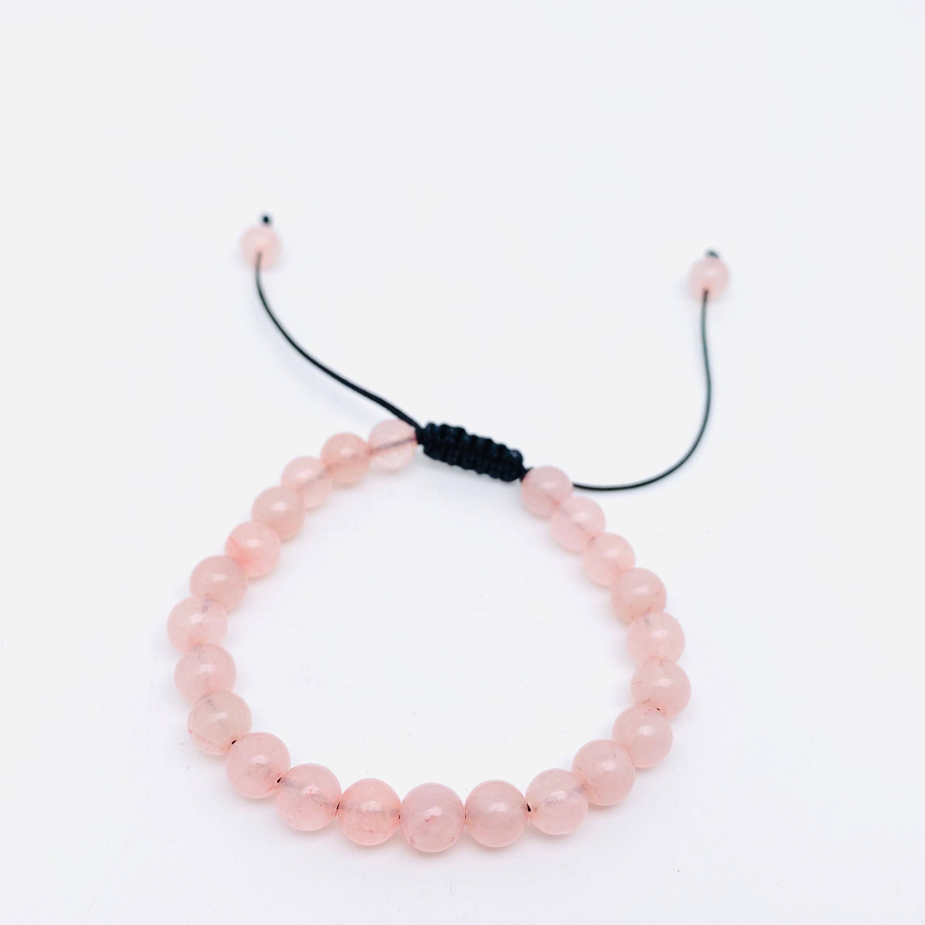 Natural Stone Hand Woven Stretch Bracelets