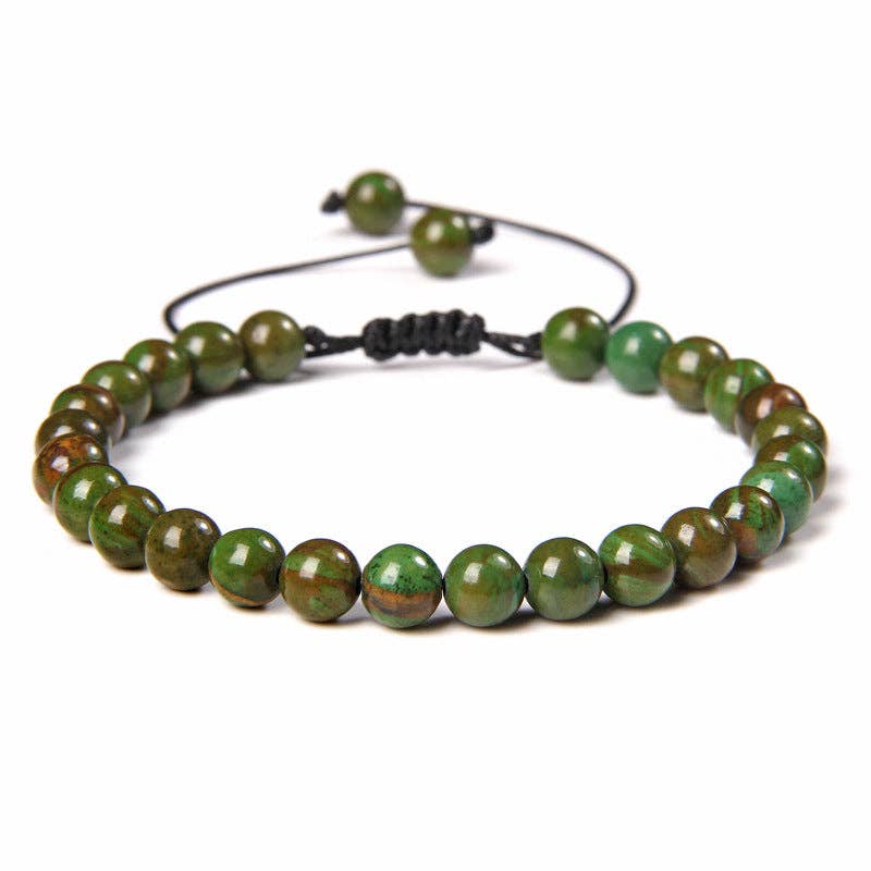 Natural Stone Hand Woven Stretch Bracelets