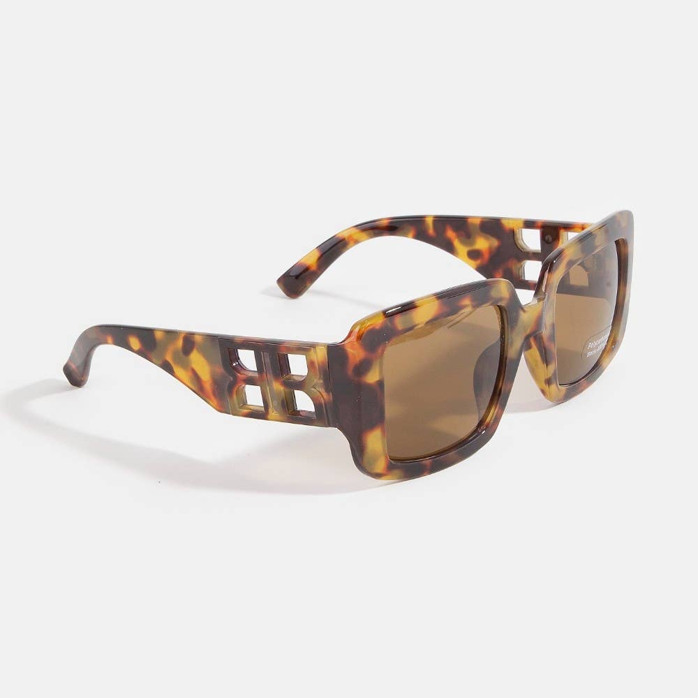 Chunky Square Frame Sunglasses