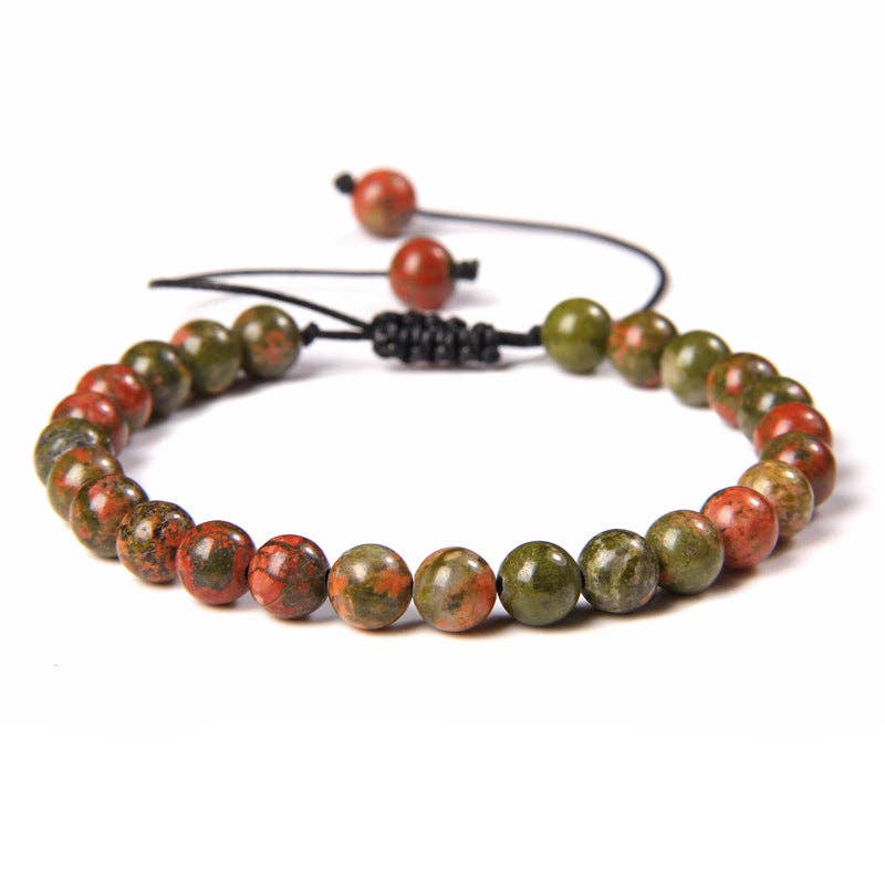 Natural Stone Hand Woven Stretch Bracelets