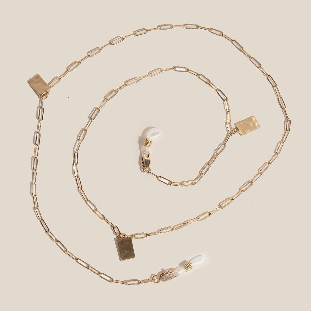 Rectangle Charm Chain