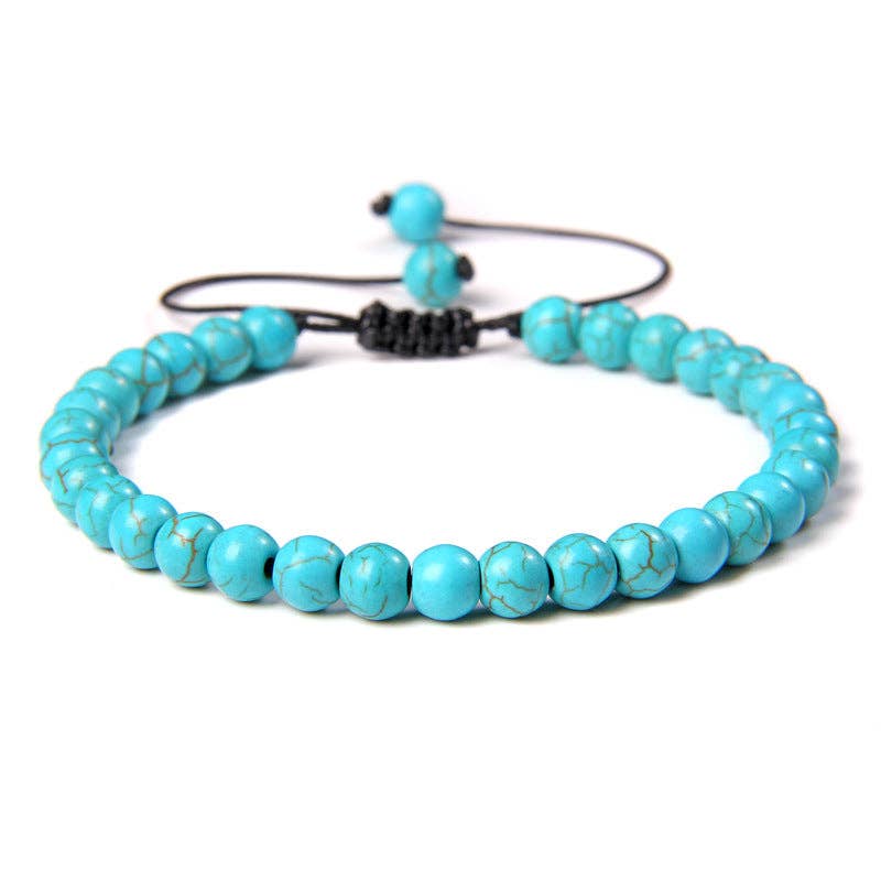 Natural Stone Hand Woven Stretch Bracelets