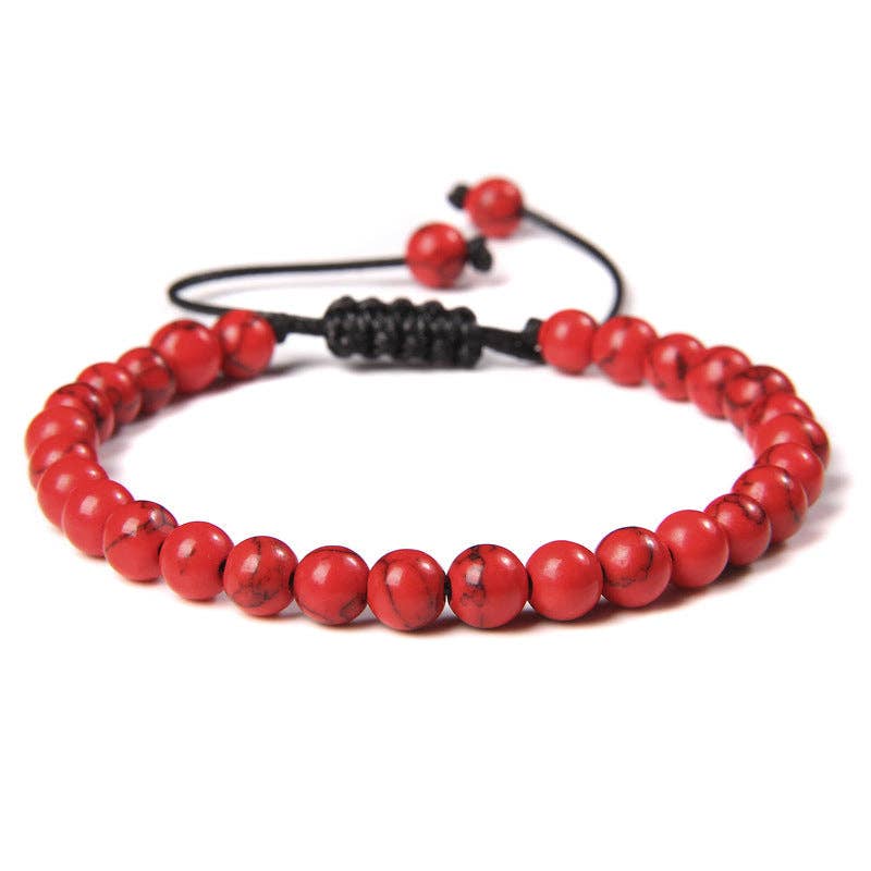 Natural Stone Hand Woven Stretch Bracelets