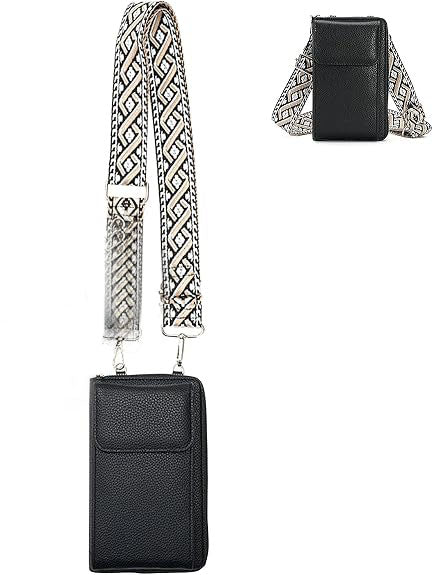 Cellphone Bag with Embroidered Strap