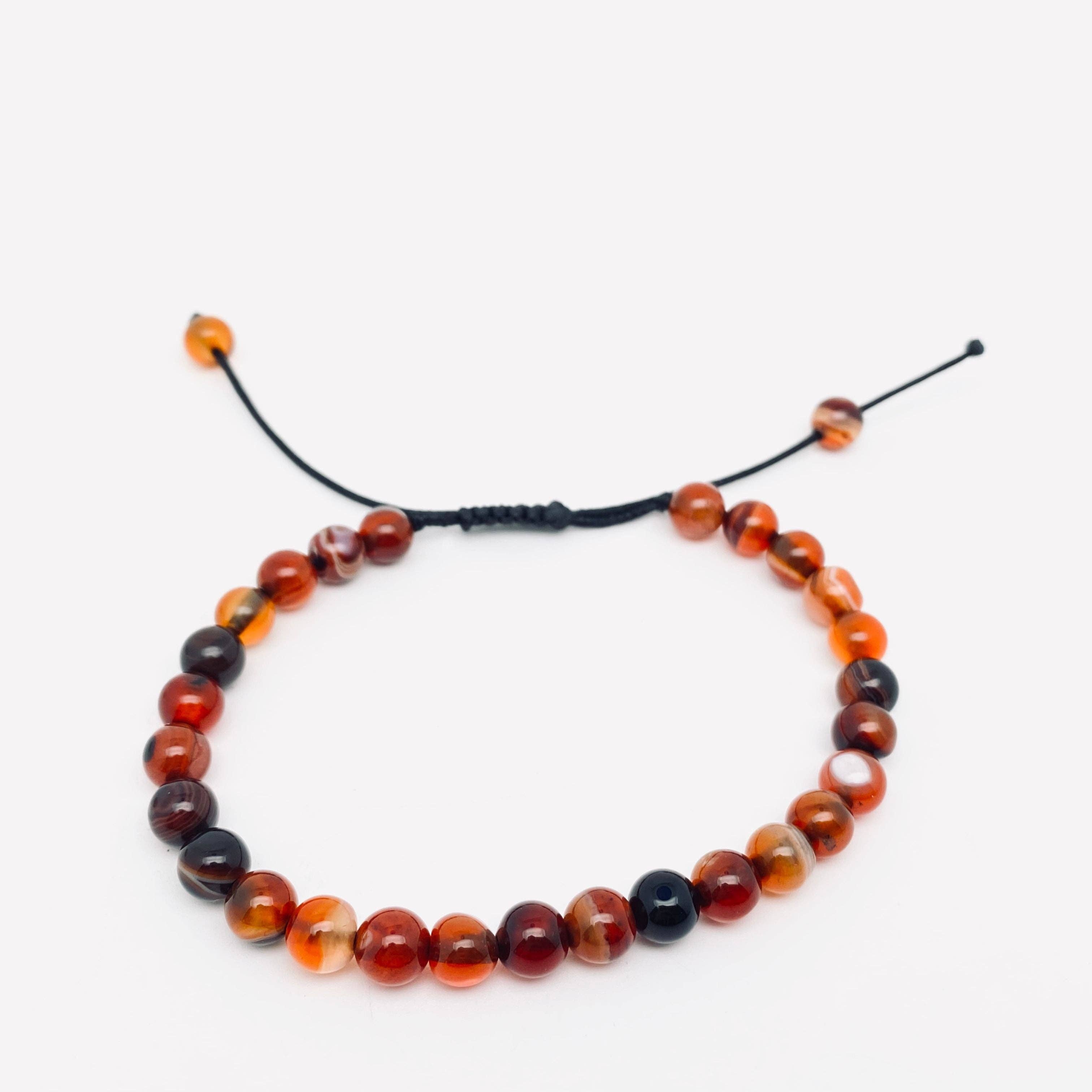 Natural Stone Hand Woven Stretch Bracelets