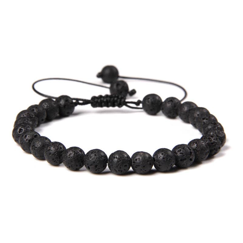 Natural Stone Hand Woven Stretch Bracelets