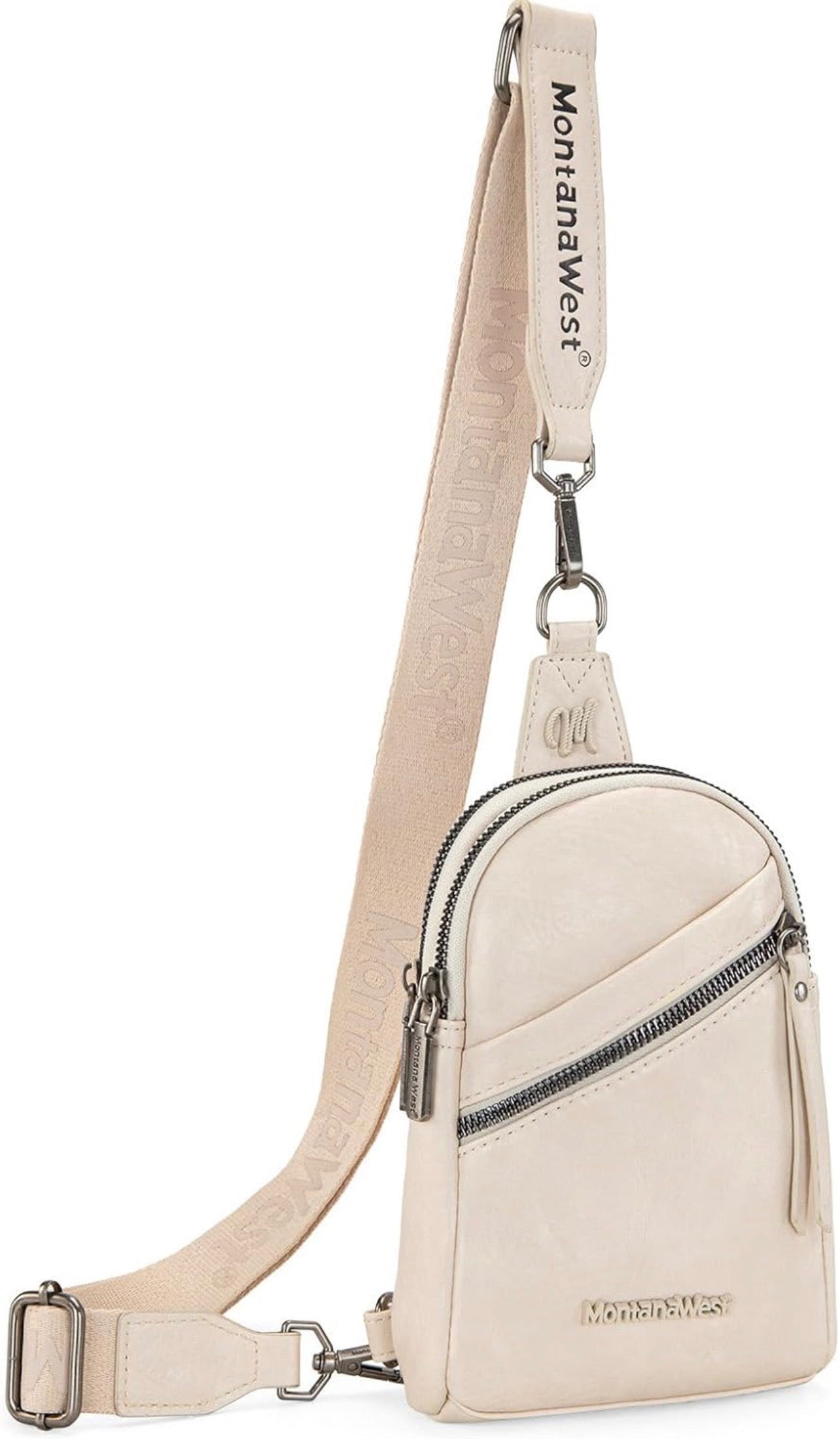 Montana West Crossbody Sling Bag with Cross Detail
