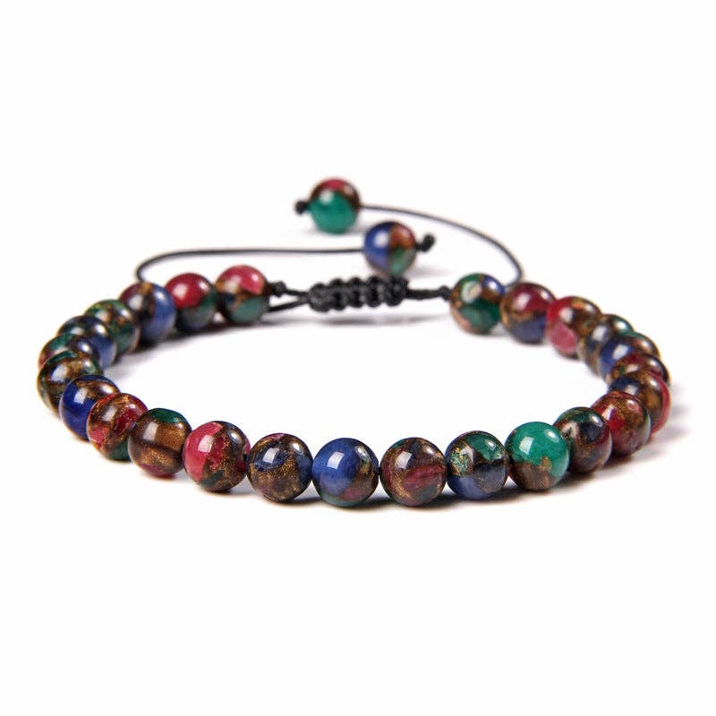 Natural Stone Hand Woven Stretch Bracelets