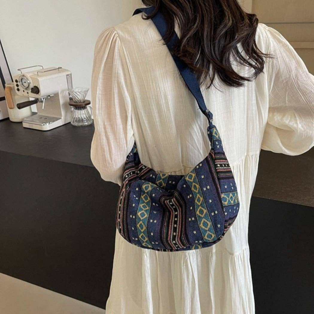 Boho Spacious Stylish Crossbody Hobo Bag