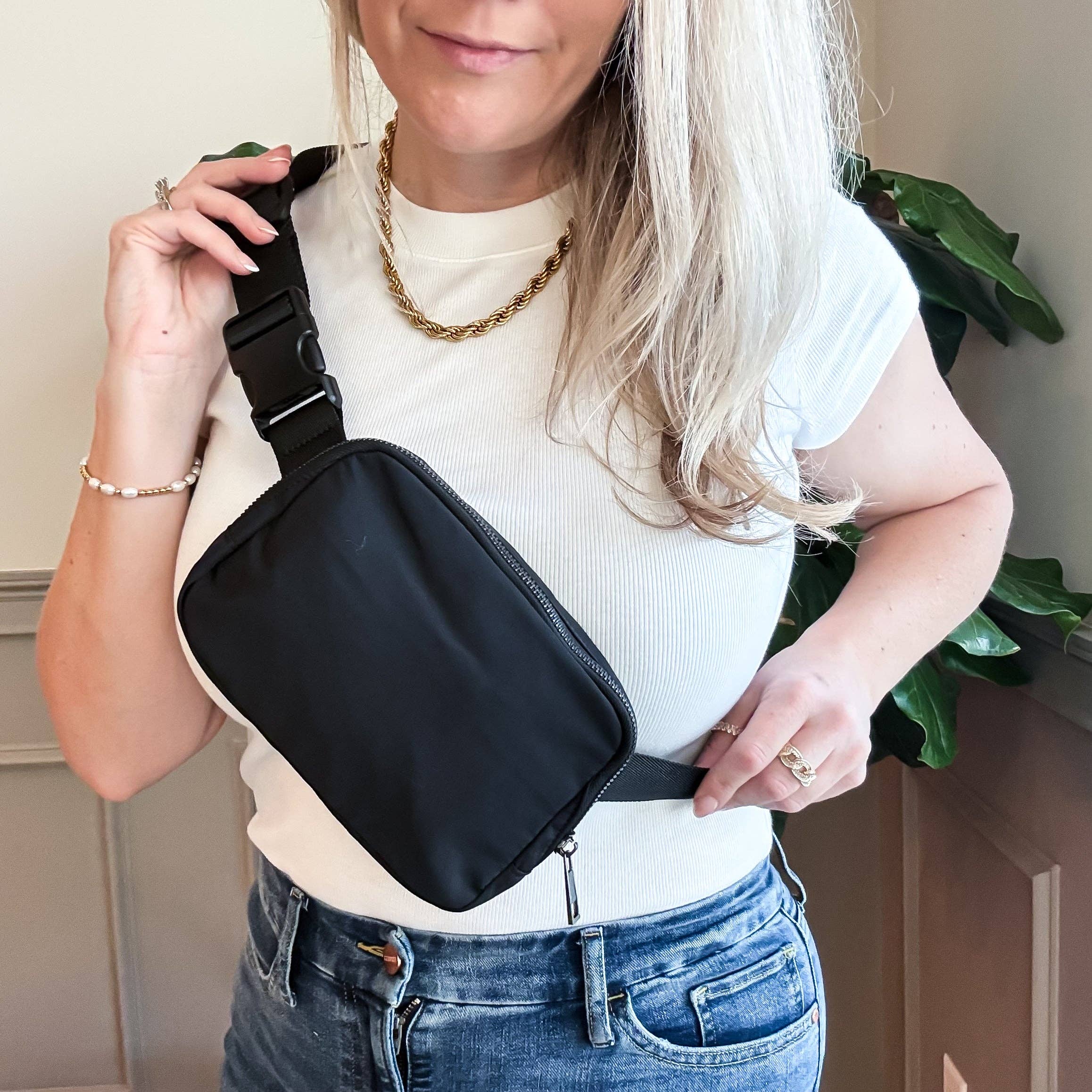 Waterproof Everyday Nylon Belt Bag