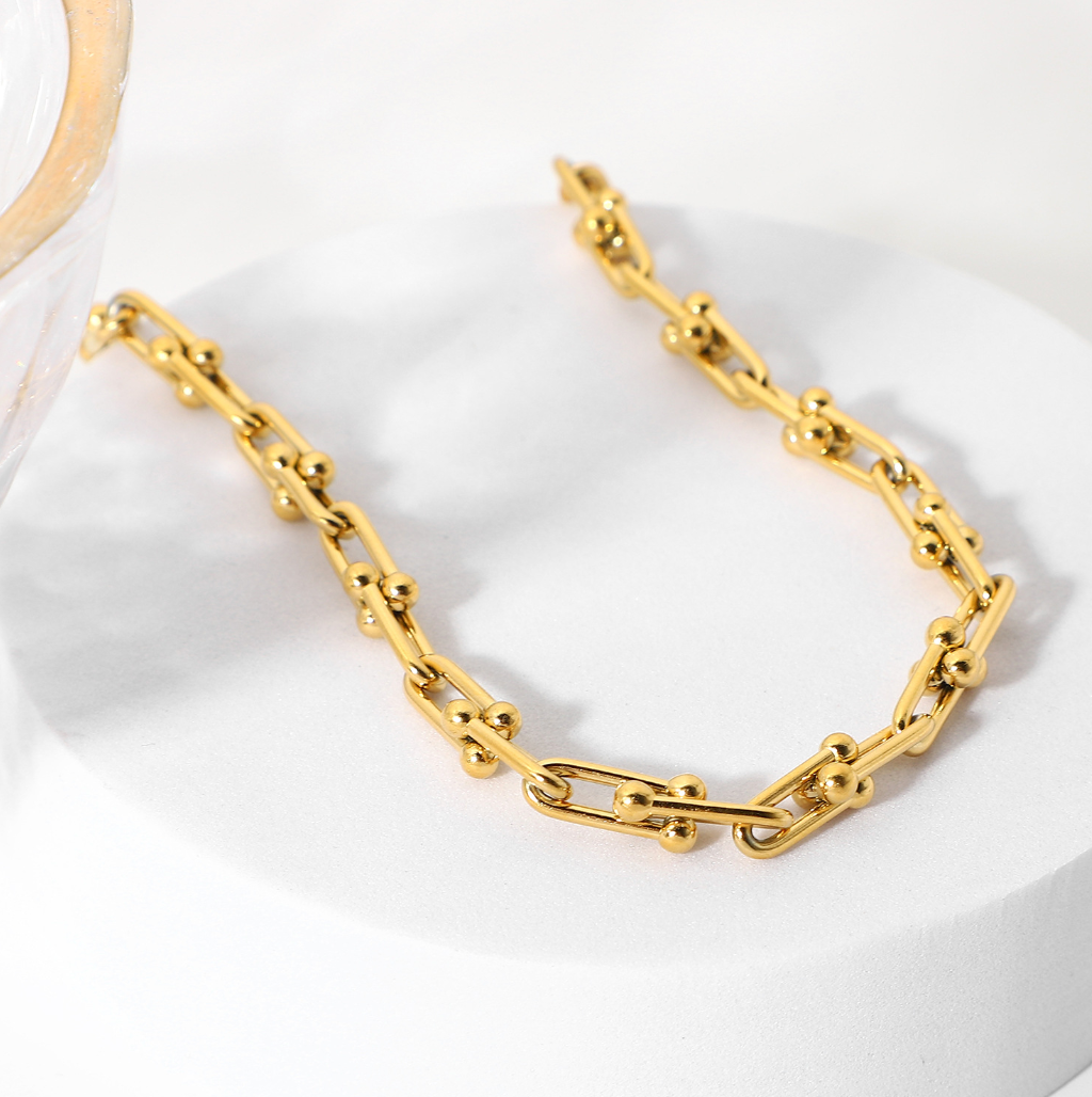 18K Gold Plated Stainless Steel Chain