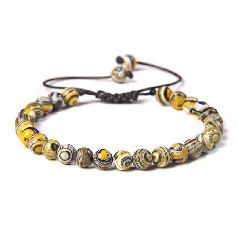 Natural Stone Hand Woven Stretch Bracelets