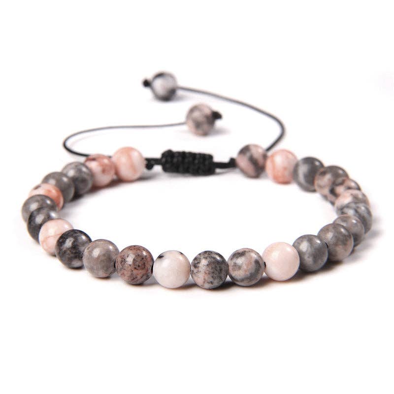 Natural Stone Hand Woven Stretch Bracelets