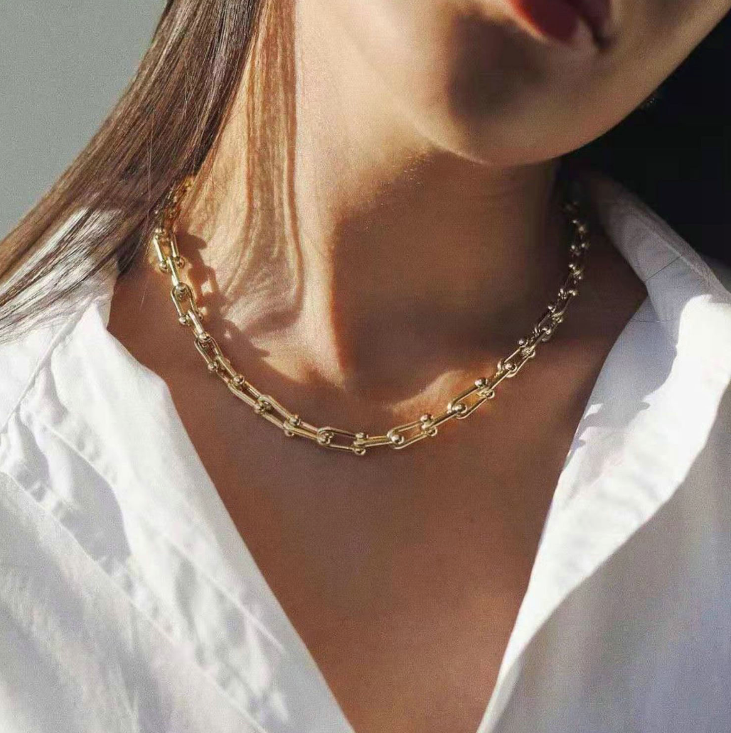 18K Gold Plated Stainless Steel Chain