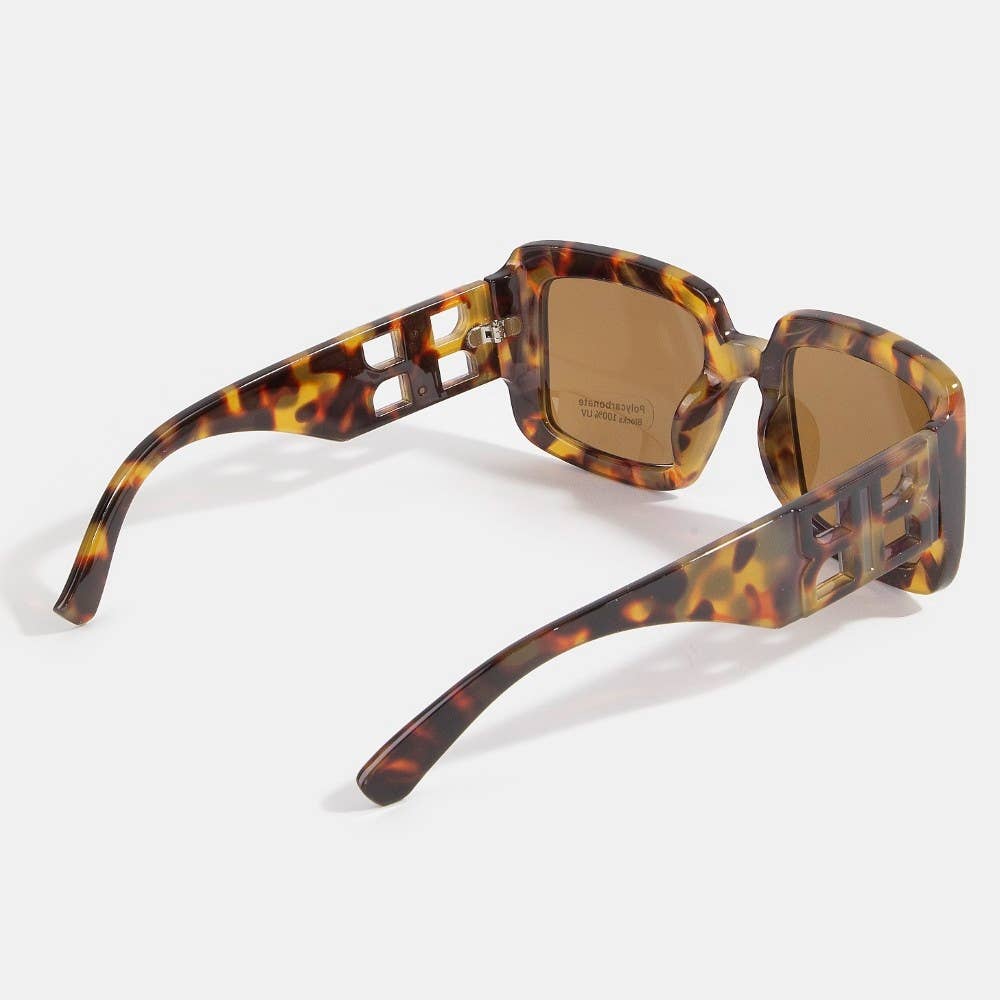 Chunky Square Frame Sunglasses