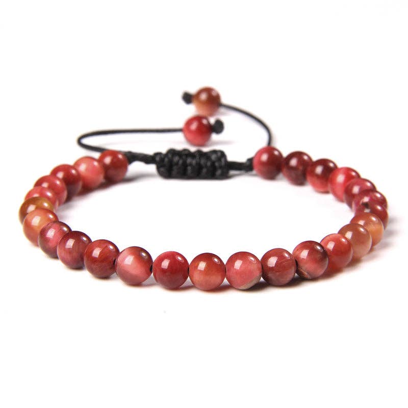 Natural Stone Hand Woven Stretch Bracelets