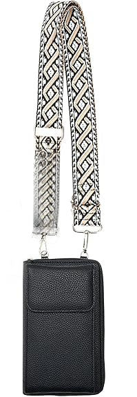 Cellphone Bag with Embroidered Strap